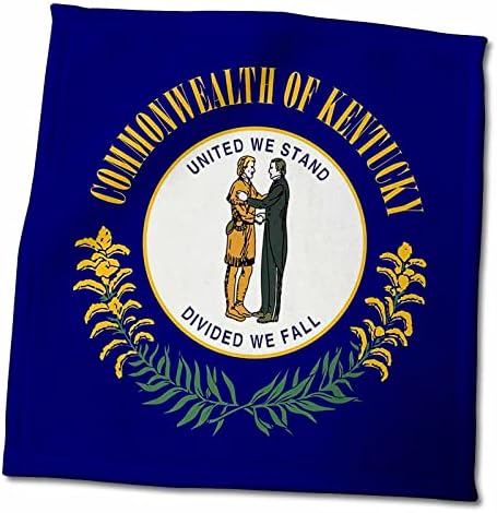 3 Кърпи с участието на хартата на щата Небраска - в Кентъки от Санди Мартенс (twl-210375-3)
