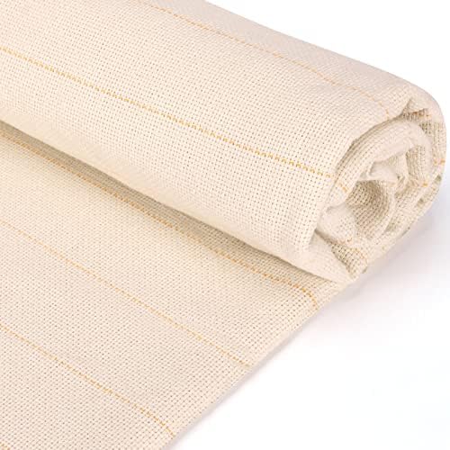 Кърпа за тафтинга Aoibrloy 29,5 x 29,5 инча с размеченными линии, основната тъкан Monks за производство на килими и пистолети за