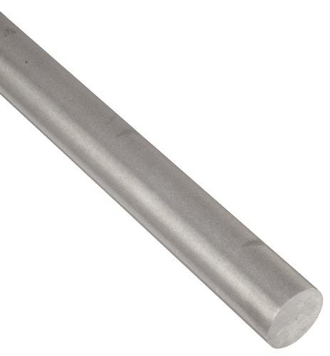 През цялата пръчка от въглеродна стомана 1018, Нешлифованный (Фрезоване), студено пресовано, ASTM A108, диаметър 0,375 инча, дължина