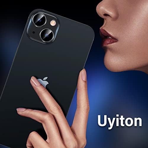 Uyiton за защита на обектива на камерата на iPhone 14 / iPhone 14 Plus, [Не е за iPhone 14 Pro / 14 Pro Max] [Защита от падане]